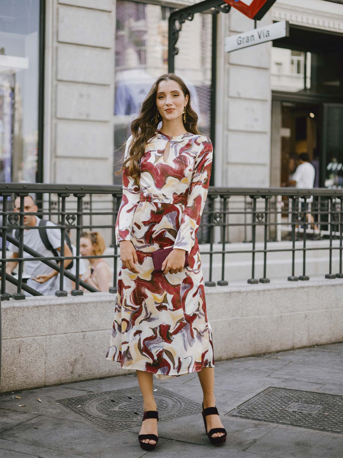 Kleid mit Charlotte-Print