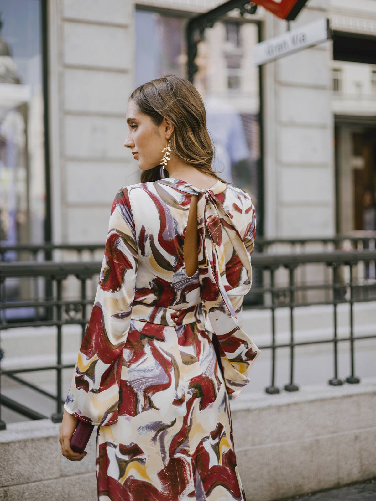 Kleid mit Charlotte-Print