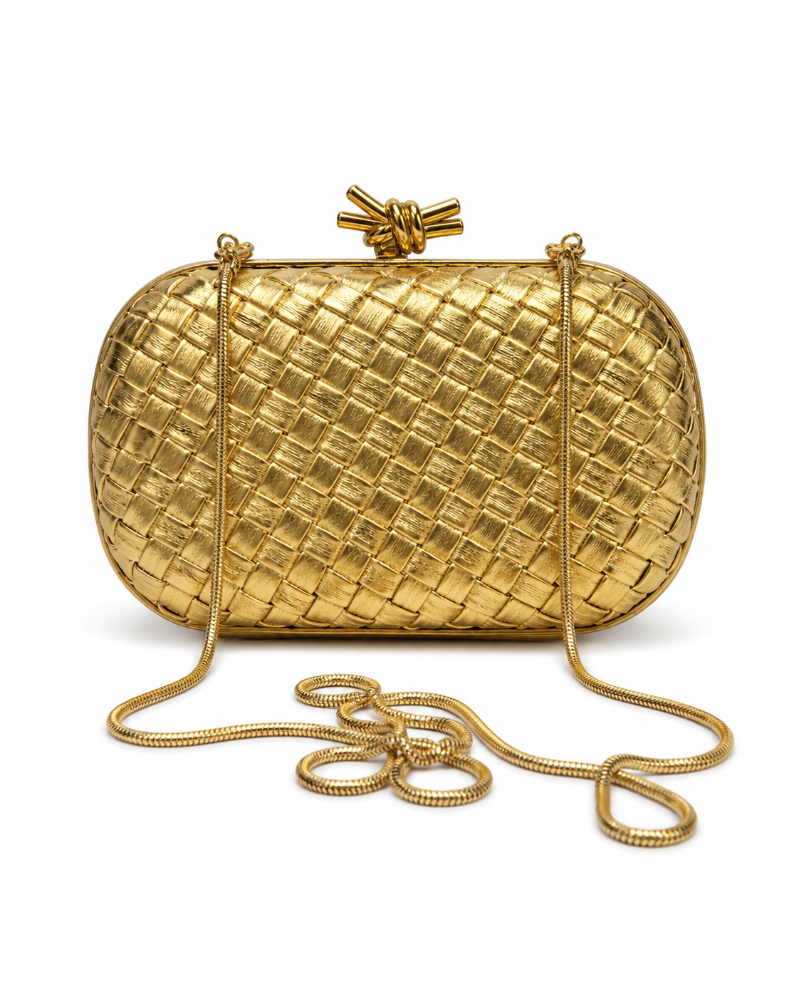GEFLOCHTENES CLUTCH