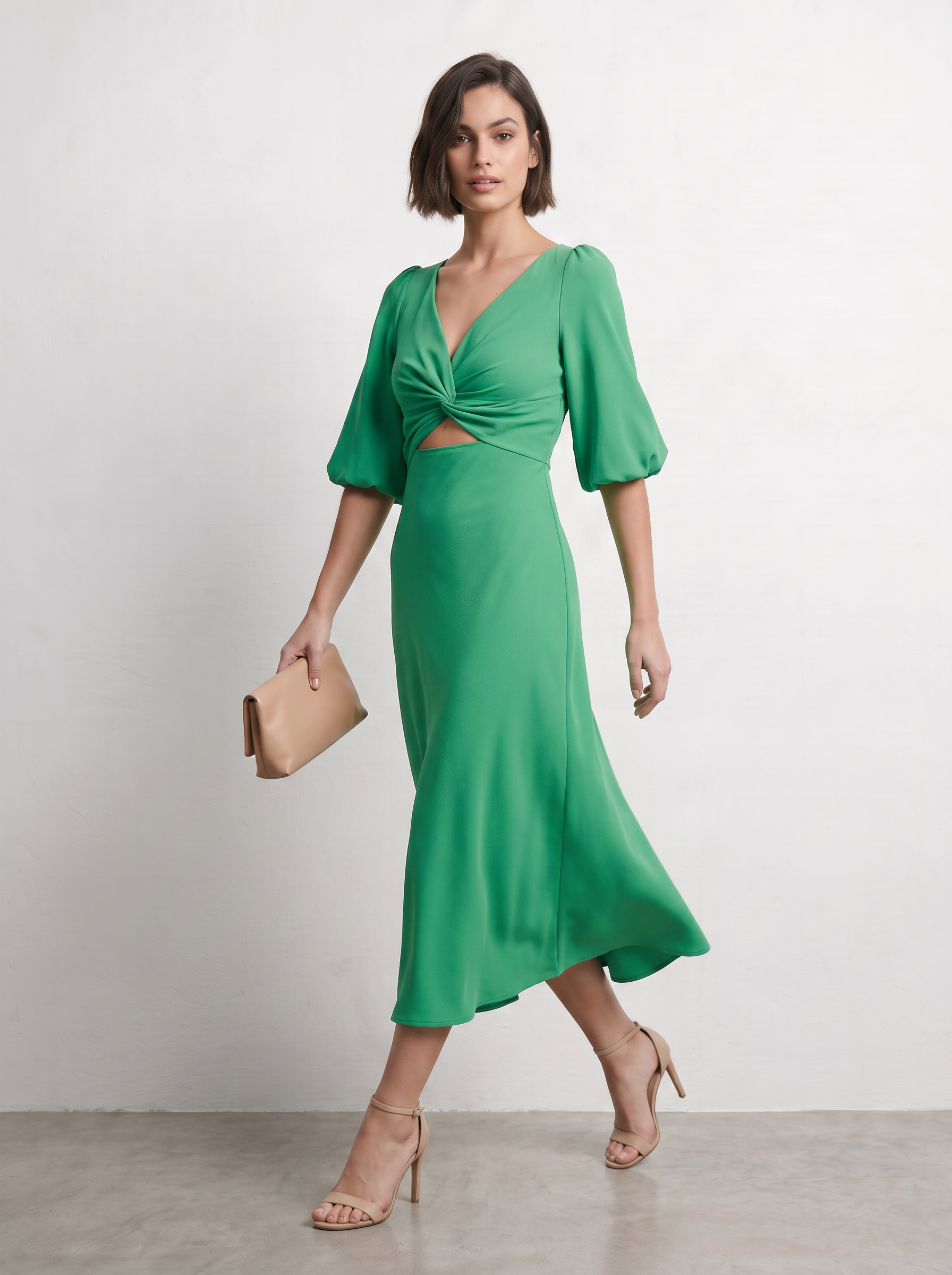 VESTIDO MIDI BIBI
