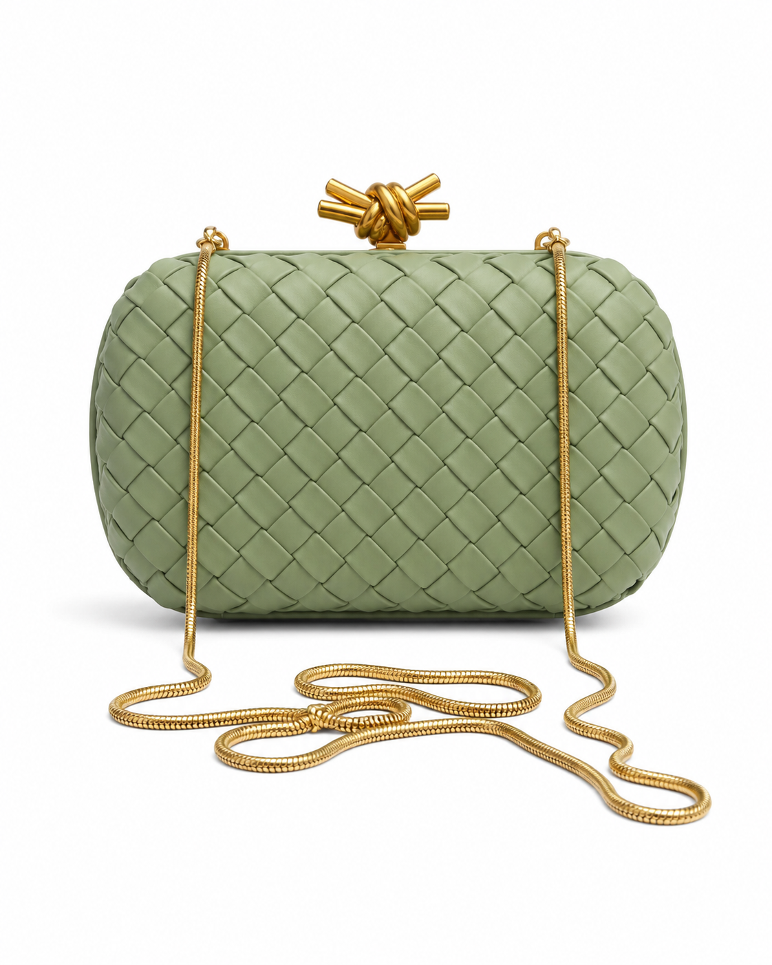 GEFLOCHTENES CLUTCH