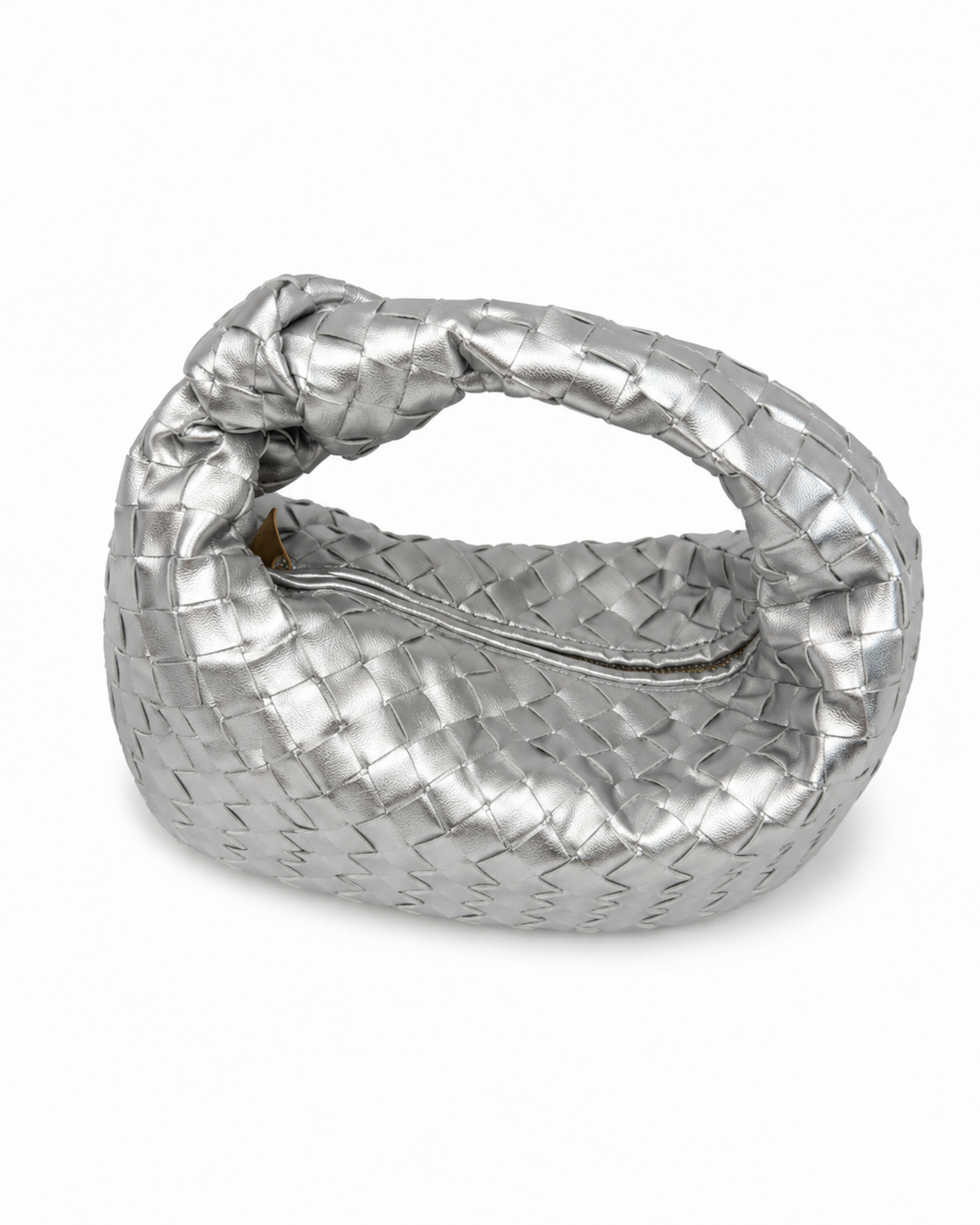 GEFLOCHTENE TASCHE MIT KNOTEN