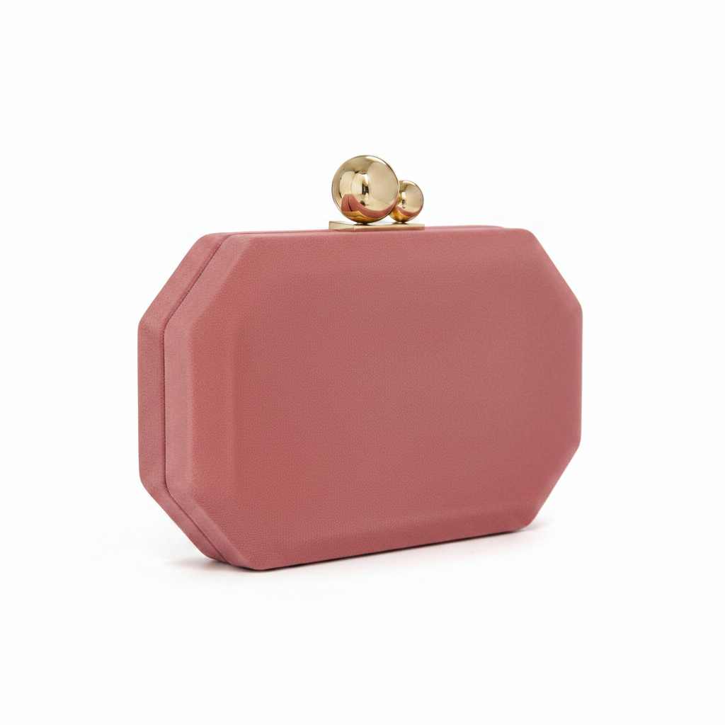 Clutch Niza - Rosa esquinas redondeadas